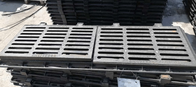 天柱球墨铸铁连体双篦展示